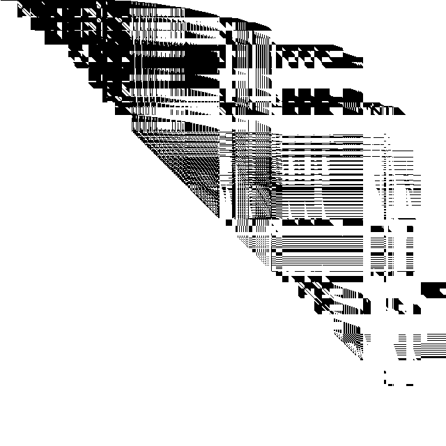 Sparsity of Hessian of Lagrangian