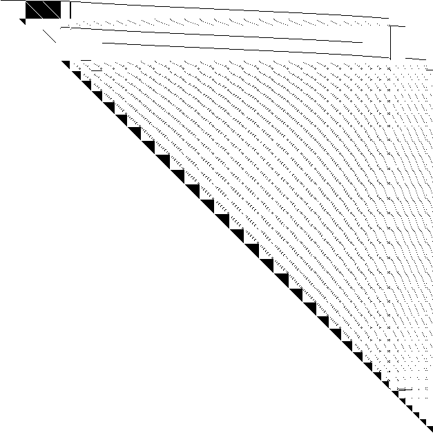 Sparsity of Hessian of Lagrangian