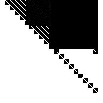 Sparsity of Hessian of Lagrangian