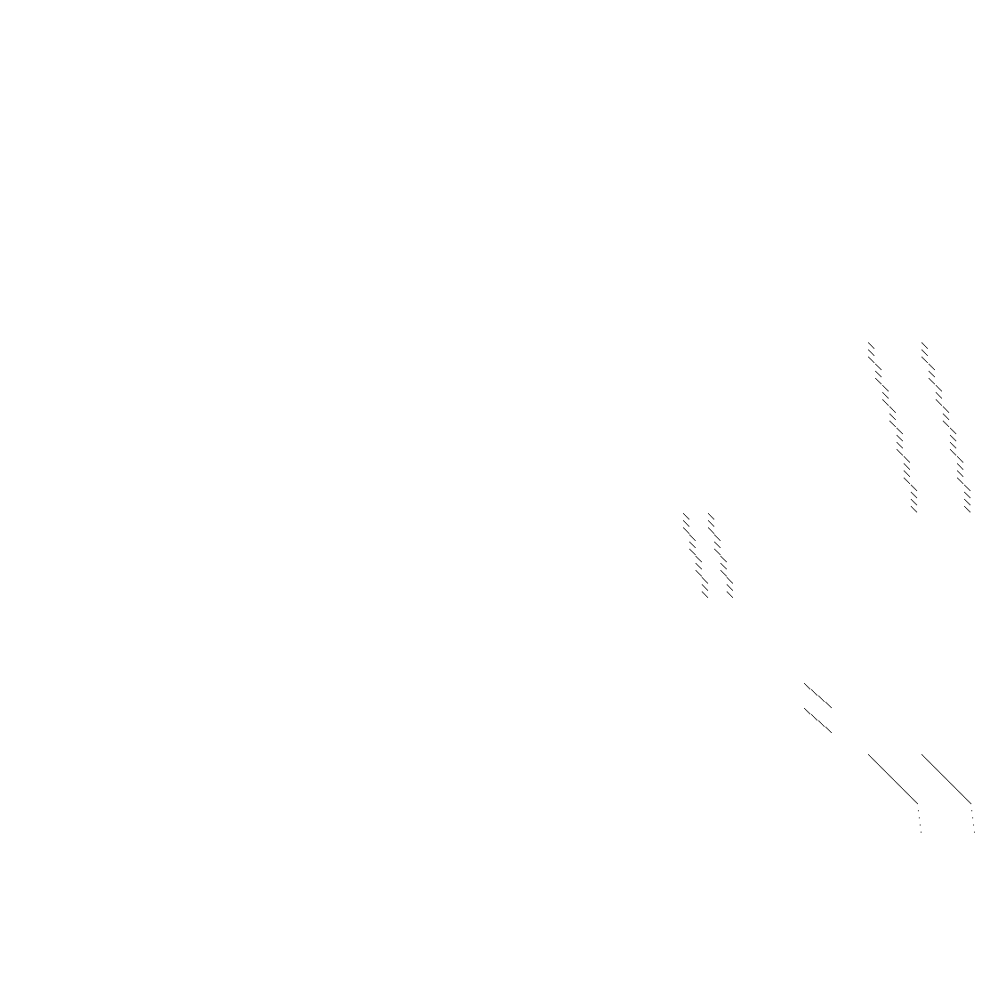 Sparsity of Hessian of Lagrangian