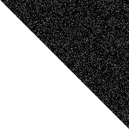 Sparsity of Hessian of Lagrangian