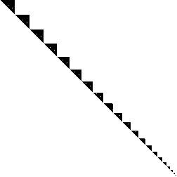 Sparsity of Hessian of Lagrangian