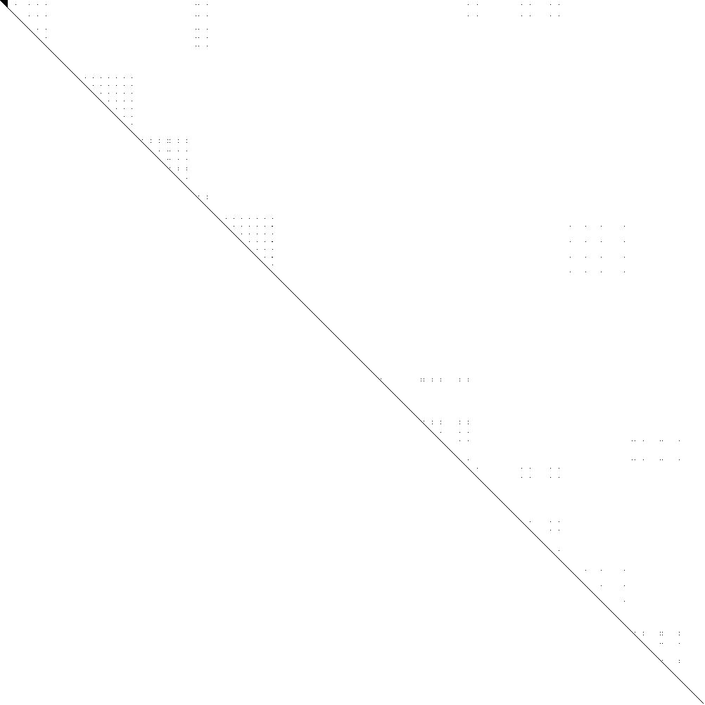 Sparsity of Hessian of Lagrangian